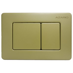 {{photo.Alt || photo.Description || 'Кнопка смыва AZARIO NEW-TS механическая, двойной смыв, квадратные кнопки, нержавеющая сталь 304, золото матовое (AZ-SS-003-G)'}}