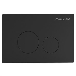 {{photo.Alt || photo.Description || 'Кнопка смыва AZARIO NEW-TS механическая, двойной смыв, круглые кнопки, нержавеющая сталь 304, черный (AZ-SS-002-B)'}}