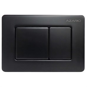 {{photo.Alt || photo.Description || 'Кнопка смыва AZARIO NEW-TS механическая, двойной смыв, квадратные кнопки, нержавеющая сталь 304, черный (AZ-SS-003-B)'}}