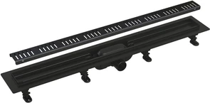 {{photo.Alt || photo.Description || 'APZ10BLACK-750M Simple Водоотводящий желоб с порогами для перф решетки, черный мат замена на AG101101750'}}