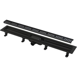 {{photo.Alt || photo.Description || 'APZ10BLACK-550M Водоотводящий желоб с порогами для перф решетки, черный-мат замена на AG101101550'}}