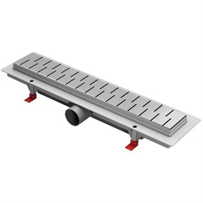 {{photo.Alt || photo.Description || 'Водоотводящий пластиковый желоб AZARIO D40(боковой слив) с решеткой Medium 550 мм'}}