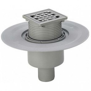 {{photo.Alt || photo.Description || 'Душевой трап Viega Trap с решеткой, с сухим затвором, нержавеющая сталь, хром (4936.3 583224)'}}