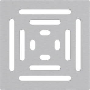 {{photo.Alt || photo.Description || 'MPV012 Дизайновая решетка для cливных трапов из нержавеющей стали 102×102 мм'}}