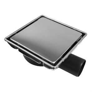 {{photo.Alt || photo.Description || 'Душевой трап Loranto LIBRA 150x150 мм боковой сток, решетка из нержавеющей стали под плитку, гидрозатвор сухой (3065.0Y050K.015.1)'}}