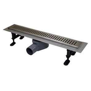 {{photo.Alt || photo.Description || 'Водоотводящий желоб AZARIO из нерж.стали с решеткой  600 мм, 360 гр, с выходом 50мм Stick'}}