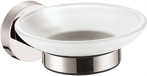 {{photo.Alt || photo.Description || 'Мыльница стеклянная AZARIO NESSY, хром (AZ-73108)'}}