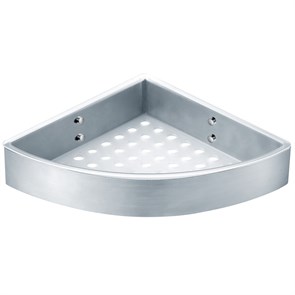 {{photo.Alt || photo.Description || 'Полка угловая одноэтажная Azario подвесная, хром матовый (AZ-833)'}}