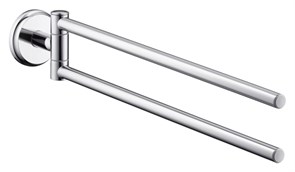 {{photo.Alt || photo.Description || 'Полотенцедержатель Hansgrohe Logis Classic двухрожковый, хром (41612000)'}}