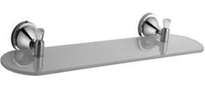 Полка стеклянная Fixsen Crystal, хром (SF-35003) SF-35003