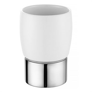 {{photo.Alt || photo.Description || 'FORNY Стакан керамический настольный, хром'}}