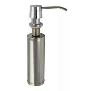 {{photo.Alt || photo.Description || 'Дозатор для жидких моющих средств врезной 250ml, латунь, емкость - нерж. сталь, ХРОМ, AZARIO, AZ-114-St'}}