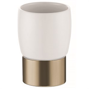 {{photo.Alt || photo.Description || 'ELVIA Стакан керамический настольный, бронза'}}