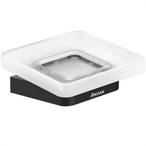 {{photo.Alt || photo.Description || 'Мыльница Ravak 10° черная матовая (X07P556)'}}