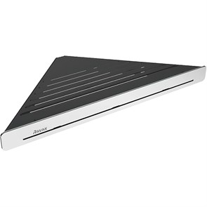 {{photo.Alt || photo.Description || 'Металлическая полка Ravak Slim C угловая, черный/хром (X07P576)'}}