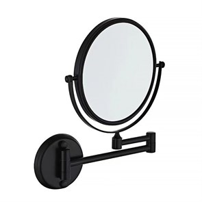 {{photo.Alt || photo.Description || 'Косметическое зеркало Azario ALTRE  Ø150 мм, подвесное, черный матовый (AZ-211В-6)'}}