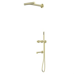 {{photo.Alt || photo.Description || 'Душевая система ABBER Perfekte 316 AF8A50BG скрытого монтажа с изливом, брашированное светлое золото'}}