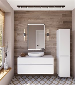 {{photo.Alt || photo.Description || 'Тумба со столешницей Vita 100 для ванной комнаты, подвесная'}}