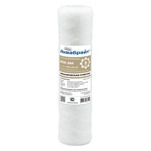 {{photo.Alt || photo.Description || 'Картридж (верёвочный) для очистки воды, Slim Line 10", 5 мкр, АКВАБРАЙТ (50шт)'}}