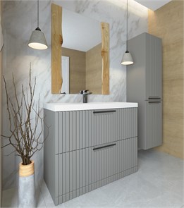 {{photo.Alt || photo.Description || 'Тумба  с раковиной раковины Bella 90 для ванной комнаты, напольная'}}