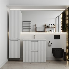 {{photo.Alt || photo.Description || 'Тумба  с раковиной раковины Bella 60 для ванной комнаты, напольная'}}