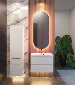 {{photo.Alt || photo.Description || 'Тумба с  раковиной Violetta 60 для ванной комнаты, подвесная'}}