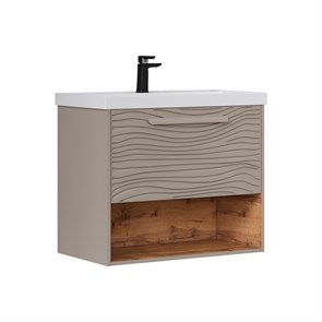 {{photo.Alt || photo.Description || 'Тумба под раковину EQUIL Gleam 80, подвесная, 1 ящ., амарок/дуб вотан (под раковину 78857-80) (tpGLEAM80.1Y.N-25)'}}