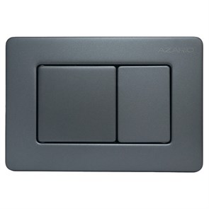 {{photo.Alt || photo.Description || 'Кнопка смыва AZARIO NEW-TS механическая, двойной смыв, квадратные кнопки, нержавеющая сталь 304, серый (AZ-SS-003-GG)'}}