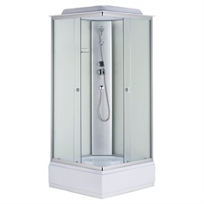 {{photo.Alt || photo.Description || 'Душевая кабина Loranto 880х880х2150 белое заднее стекло, поддон 30 см, матовое стекло 4 мм, профиль хром матовый (CS-990ETM/W-90)'}}