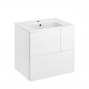 {{photo.Alt || photo.Description || 'Комплект: Тумба под раковину Roca Pilar 60 подвесная, 2 ящика + раковина VICTORIA-N 600х460, белый  (Z.RU93.1.044.6)'}}