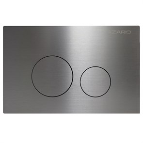 {{photo.Alt || photo.Description || 'Кнопка смыва AZARIO NEW-TS механическая, двойной смыв, круглые кнопки, нержавеющая сталь 304, серый матовый (AZ-SS-002-BR)'}}