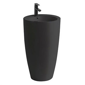 {{photo.Alt || photo.Description || 'Раковина напольная Azario Dea 500х500х860 отдельностоящая круглая, черный (AZ-203MB)'}}