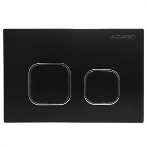 {{photo.Alt || photo.Description || 'Кнопка смыва AZARIO NEW-TS механическая, двойной смыв, квадратные кнопки, ABS пластик, черный (AZ-ABS-002-B)'}}