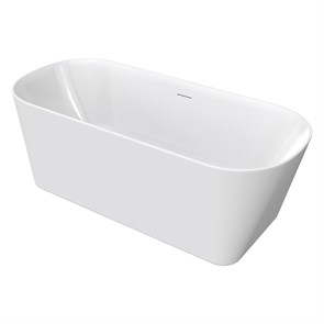 {{photo.Alt || photo.Description || 'Ванна акриловая Creo Ceramique Crisp 1500x750x600 отдельностоящая, в комплекте с сифоном и металлической рамой (AZ-8692-1.5)'}}