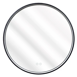 {{photo.Alt || photo.Description || 'Димион - Зеркало круглое 700х45 c LED диммером, подогревом, сенсорный выключатель, матовый черный 2700k-4000k-6500k (13Вт) АZ-LED010925'}}