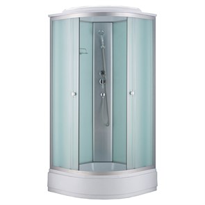 {{photo.Alt || photo.Description || 'Душевая кабина Loranto 880х880х2150 белое заднее стекло, поддон 26 см, матовое стекло 4 мм, профиль хром матовый (CS-881EB26TM/W-90)'}}