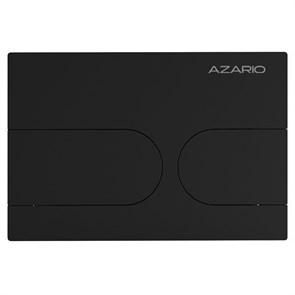 {{photo.Alt || photo.Description || 'Кнопка смыва AZARIO NEW-TS механическая, двойной смыв, овальные кнопки, нержавеющая сталь 304, черный (AZ-SS-001-B)'}}