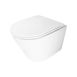 {{photo.Alt || photo.Description || 'Унитаз подвесной Azario BLISS 360х485х365 безободковый, система смыва "Скрытое Торнадо", с быстросъемным сиденьем "Микролифт" (AZ-5179T-WHT)'}}