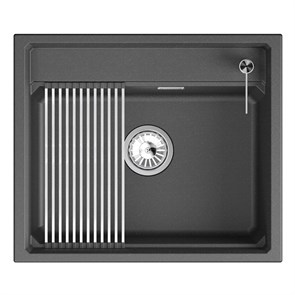 {{photo.Alt || photo.Description || 'Кухонная мойка GRANULA кварц (6003i, ЧЁРНЫЙ)'}}