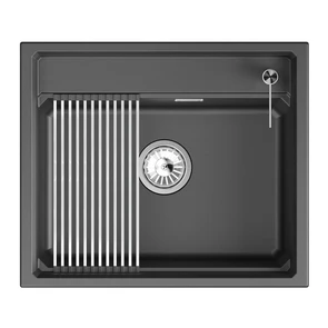 {{photo.Alt || photo.Description || 'Кухонная мойка GRANULA кварц (6003i, ШВАРЦ)'}}