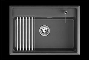 {{photo.Alt || photo.Description || 'Кухонная мойка GRANULA кварц (7301i, ШВАРЦ)'}}