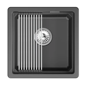 {{photo.Alt || photo.Description || 'Кухонная мойка GRANULA кварц (4501iU, ШВАРЦ)'}}