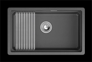 {{photo.Alt || photo.Description || 'Кухонная мойка GRANULA кварц (7303iU, ЧЁРНЫЙ)'}}