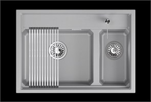 {{photo.Alt || photo.Description || 'Кухонная мойка GRANULA кварц (7302i, АЛЮМИНИУМ)'}}