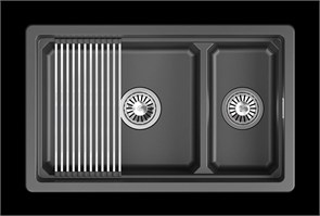 {{photo.Alt || photo.Description || 'Кухонная мойка GRANULA кварц (7304iU, ШВАРЦ)'}}