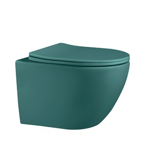 {{photo.Alt || photo.Description || 'Унитаз ABBER Bequem AC1101MBG подвесной темно-зеленый матовый, безободковый'}}