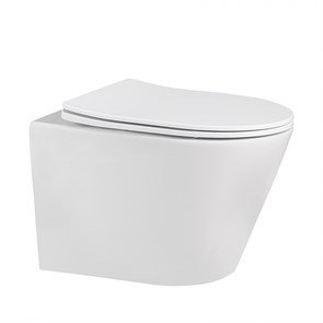 {{photo.Alt || photo.Description || 'Унитаз ABBER Bequem AC1102MW подвесной белый матовый, безободковый'}}