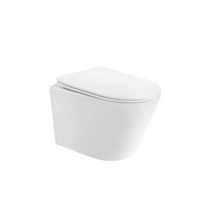 {{photo.Alt || photo.Description || 'Унитаз ABBER Bequem AC1102TMW подвесной белый матовый, безободковый, смыв торнадо'}}