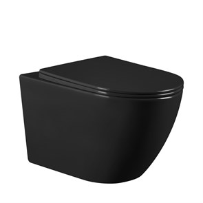 {{photo.Alt || photo.Description || 'Унитаз ABBER Bequem AC1103MB подвесной черный матовый, безободковый'}}