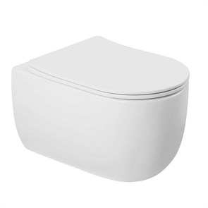 {{photo.Alt || photo.Description || 'Унитаз ABBER Bequem AC1104TN подвесной белый, безободковый, смыв торнадо'}}